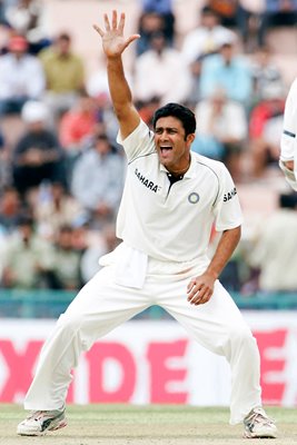 Anil Kumble of India appeals 