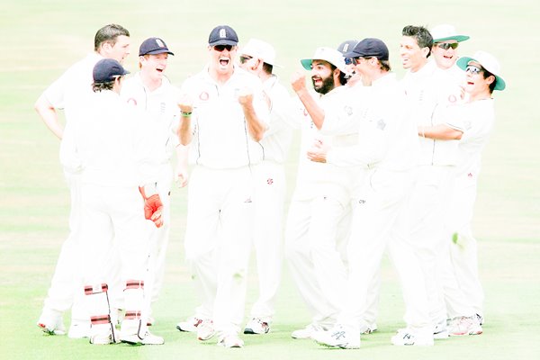 England celebrate