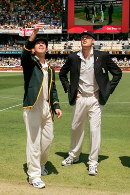 Ashes 2006 1st Test Coin Toss