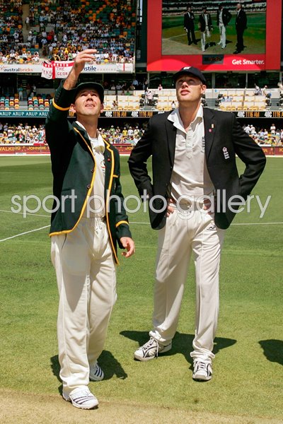 Ashes 2006 1st Test Coin Toss