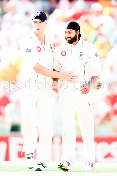 Andrew Flintoff & Monty Panesar - Ashes 2006