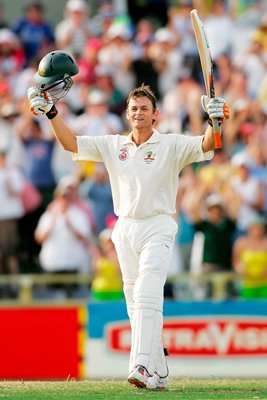 Adam Gilchrist celebrates WACA 100 - Ashes 2006