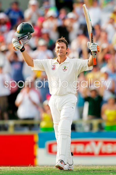 Adam Gilchrist celebrates WACA 100 - Ashes 2006