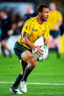 Quade Cooper Australia World Cup 2011