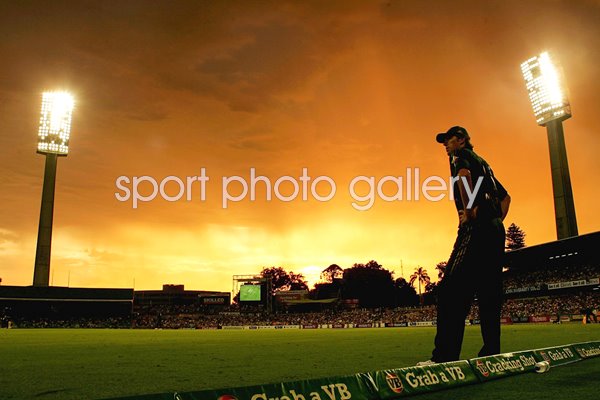 Glenn McGrath Sunset - ODI 2007