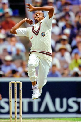 Courtney Walsh of the West Indies 