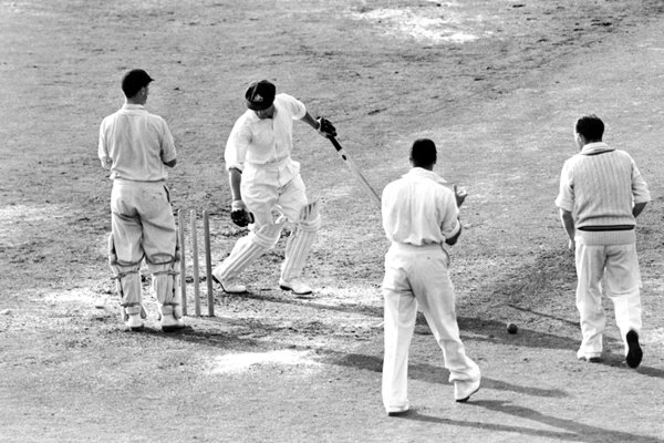 Bowled For A Duck Bradman Oval 1948