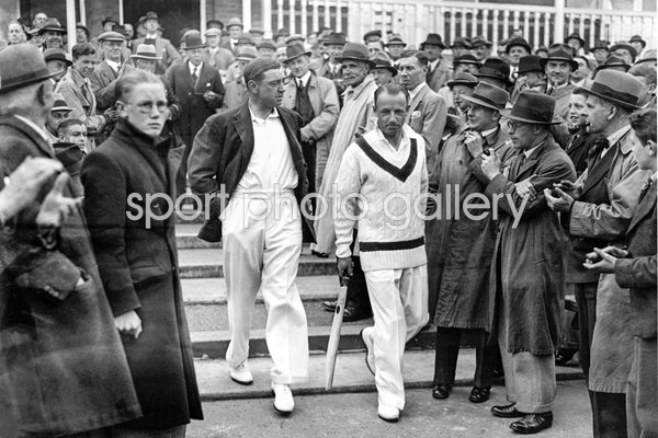 Bradman and Hammond Trent Bridge 1938