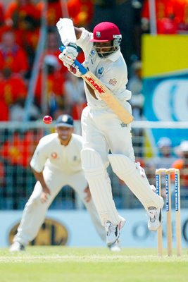 Brian Lara in action 