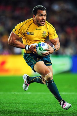 Digby Ioane Australia v Wales World Cup 2011