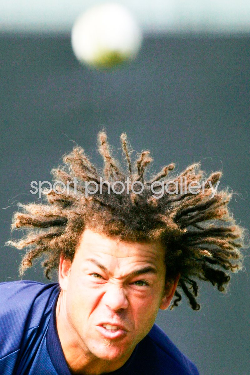 For a long time Australian cricketer Andrew Symonds sported long think  golden locks His unique hairdo was copied by many in Australia