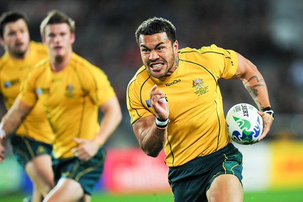 Digby Ioane Australia v Wales World Cup 2011