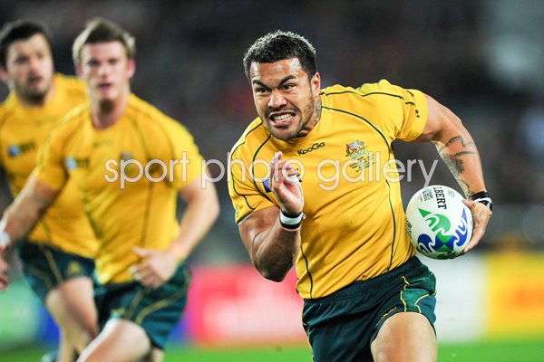 Digby Ioane Australia v Wales World Cup 2011
