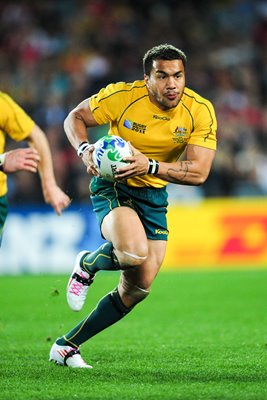 Digby Ioane Australia v Wales World Cup 2011