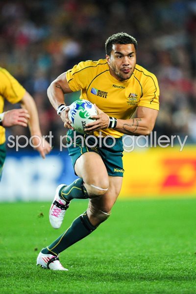 Digby Ioane Australia v Wales World Cup 2011