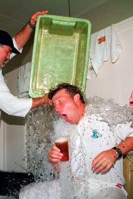 Mike Atherton soaked