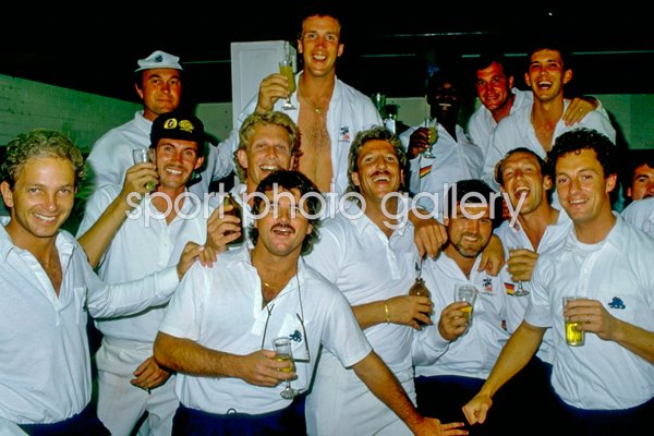 The England team 1986