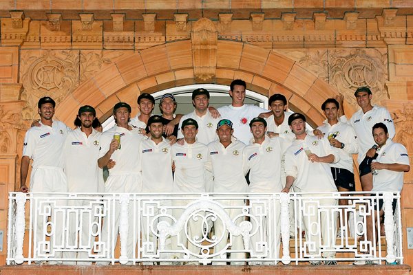 Australian Team Lord's balcony
