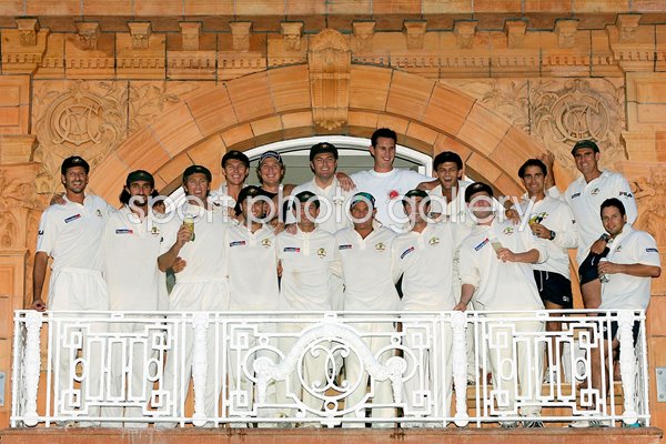 Australian Team Lord's balcony