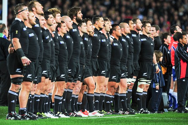 New Zealand All Blacks line up Final 2011