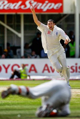 Geraint Jones and Steve Harmison