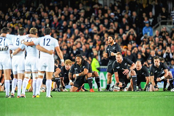 Piri Weepu leads All Blacks Haka