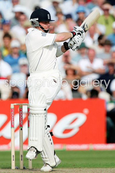 Ian Bell of England in action 