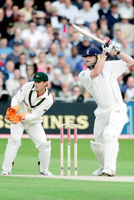 Andrew Flintoff and Adam Gilchrist