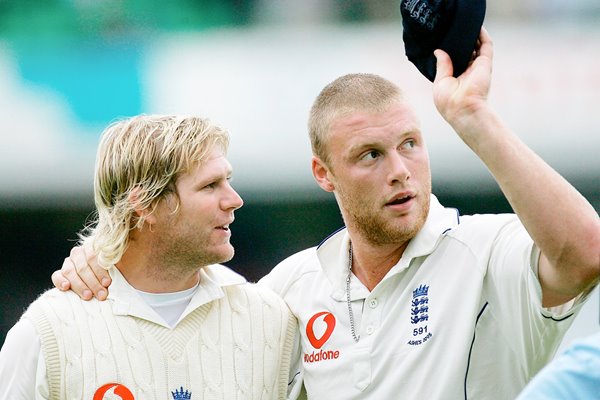 Matthew Hoggard and Andrew Fliintoff 