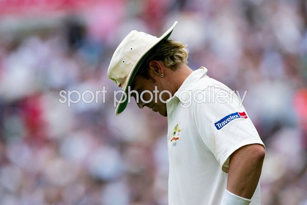 Shane Warne feels the Ashes slip away