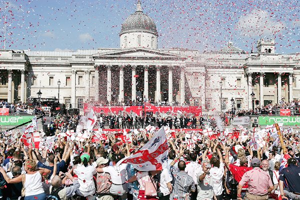 Trafalgar Square Ashes Celebrations