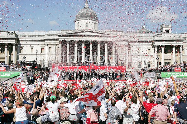 Trafalgar Square Ashes Celebrations