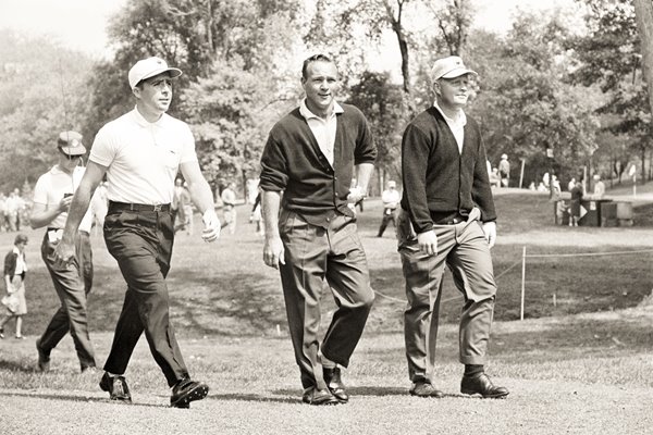 Gary Player, Arnold Palmer and Jack Nicklaus Firestone 1962