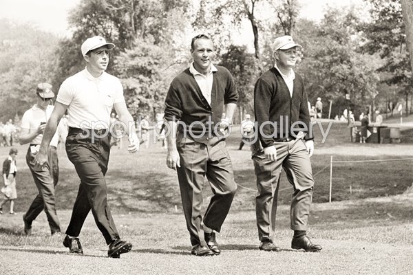 Gary Player, Arnold Palmer and Jack Nicklaus Firestone 1962