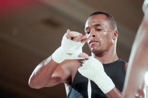 Sugar Ray Leonard Training Las Vegas 1989