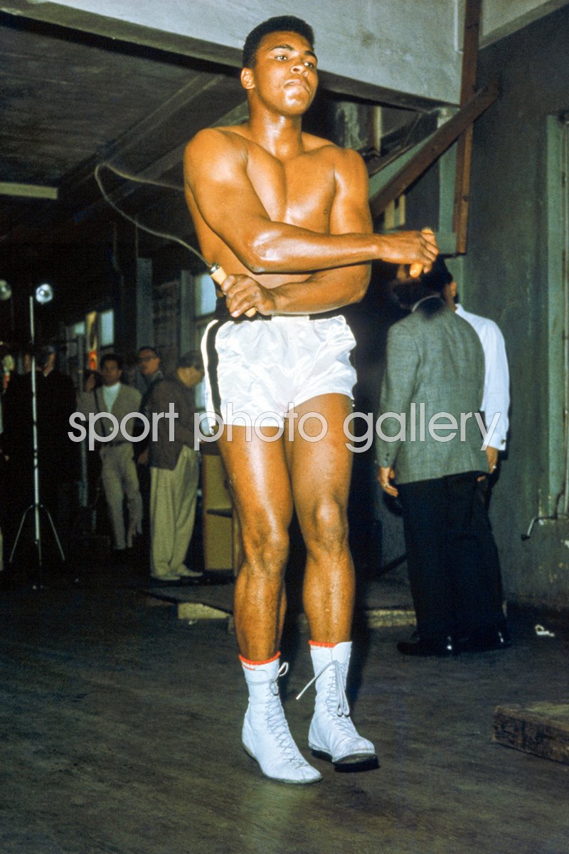 Cassias Clay Training 1964 Photo, Boxing Posters