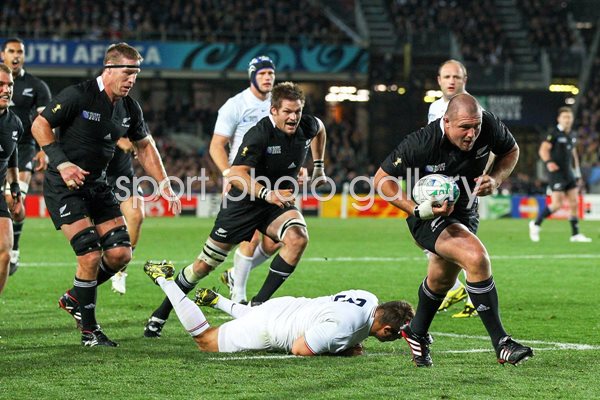Tony Woodcock New Zealand Try Scorer