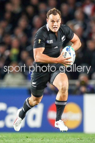 Israel Dagg of New Zealand v France - 2011 RWC Final