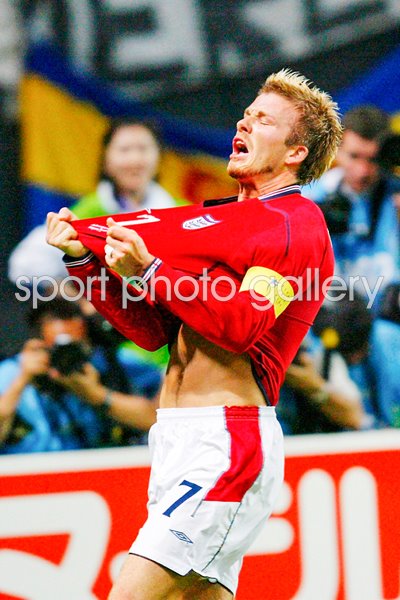 David Beckham Argentina Penalty Sequence #4 of 4