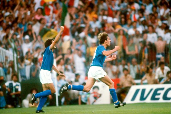 Marco Tardelli celebrates - World Cup Final Spain 1982