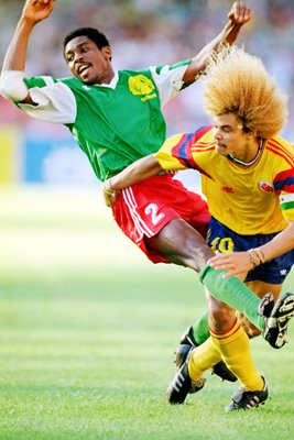 Carlos Valderrama of Colombia 