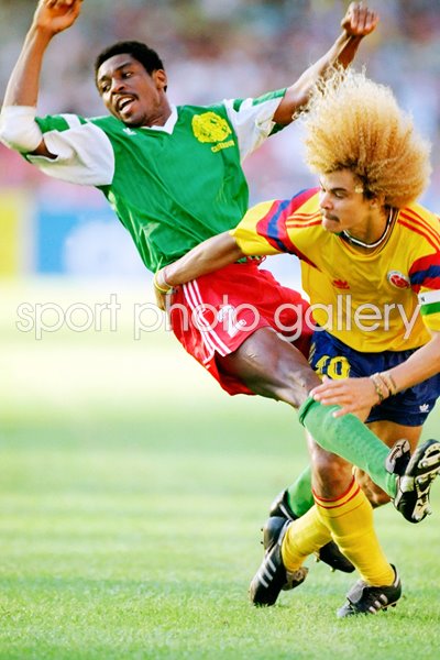Carlos Valderrama of Colombia 