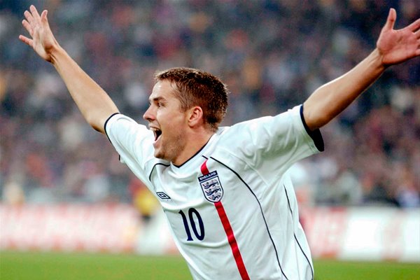 Michael Owen Germany Hat Trick