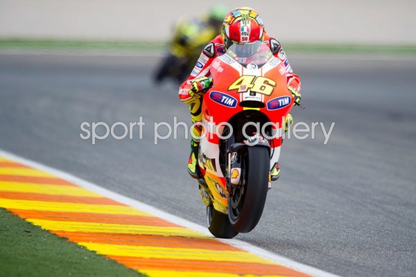 Valentino Rossi Wheelie Valencia GP 2011 