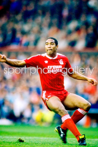 John Barnes Liverpool action