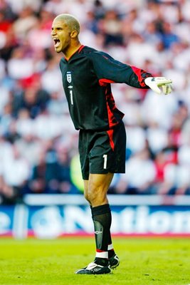 David James of England