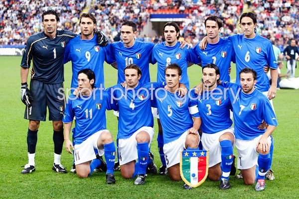 Euro 2004 Photo Football Posters Italy