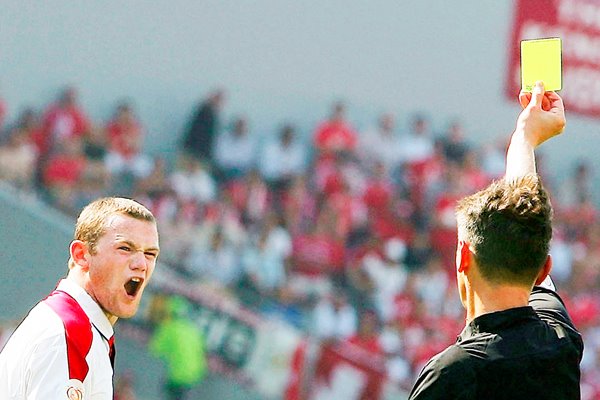 Wayne Rooney Card Euro 2004