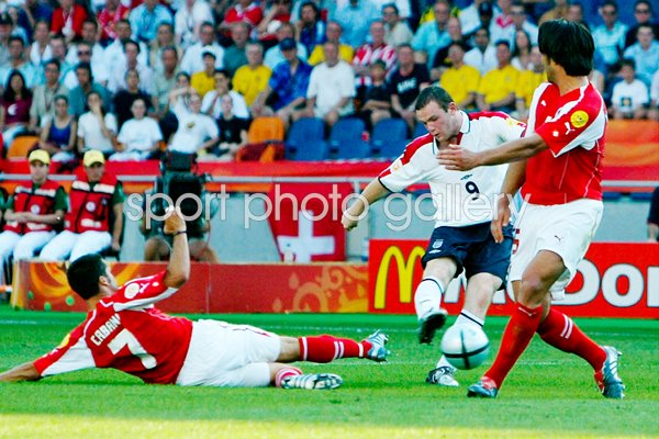 Wayne Rooney scores Euro 2004 