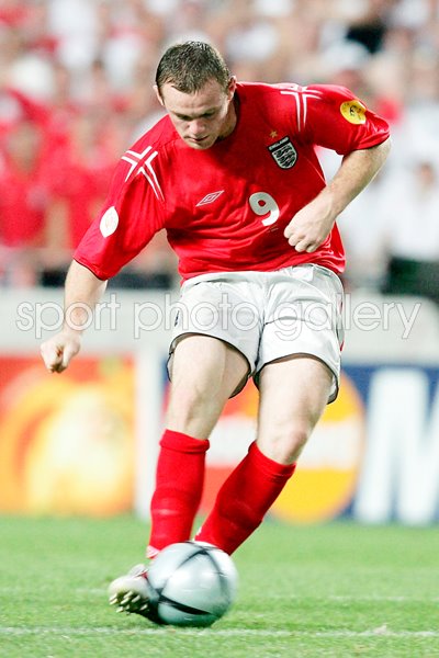 Wayne Rooney scores Euro 2004